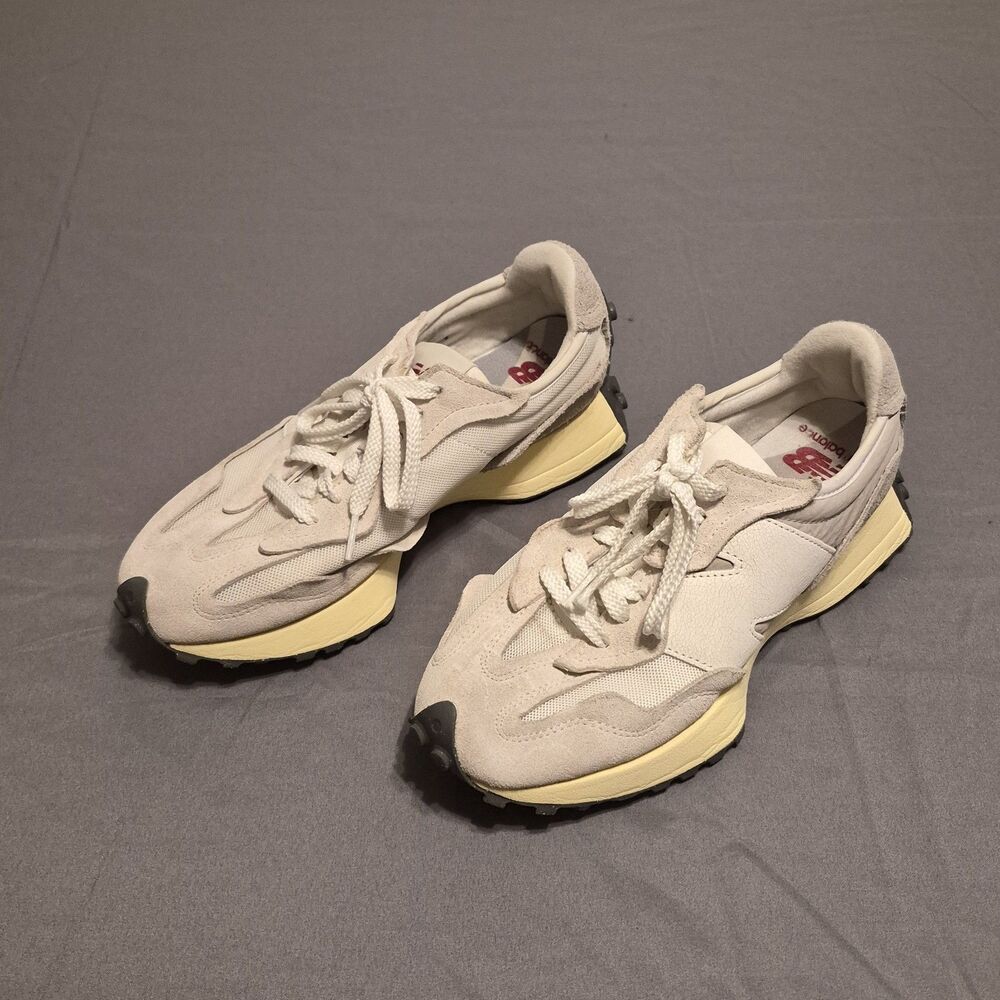 New Balance 327 Women Size 9 Sea Salt Raincloud Running Shoes Sneakers U327WRB - Picture 2 of 6